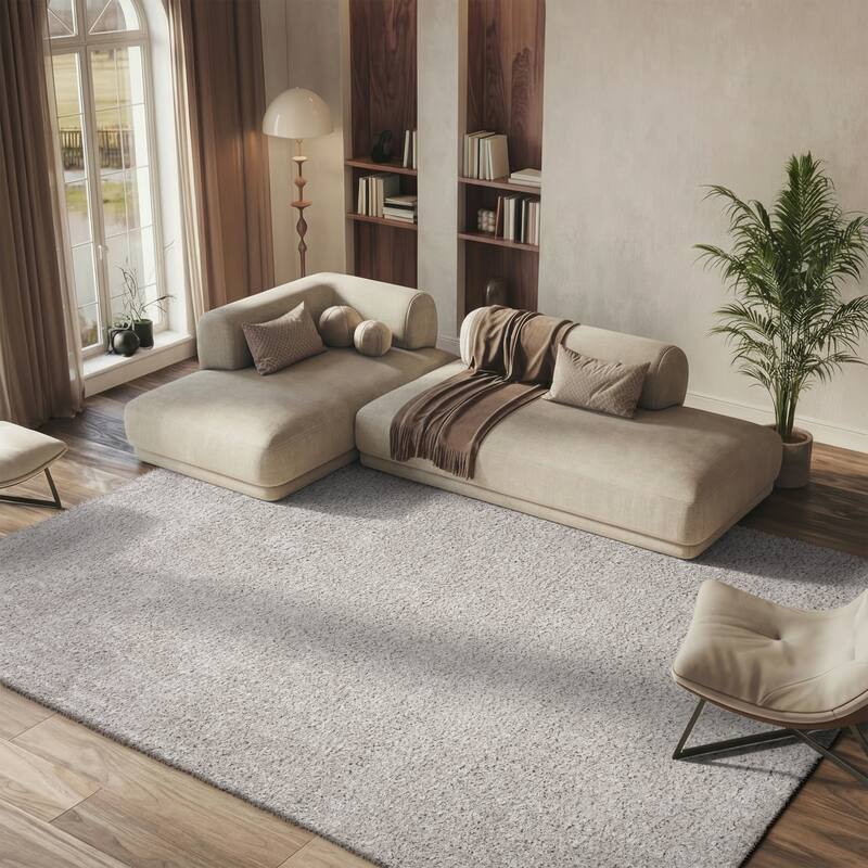 SAFAVIEH Madrid Shag Soledad Solid 2-inch Thick Rug