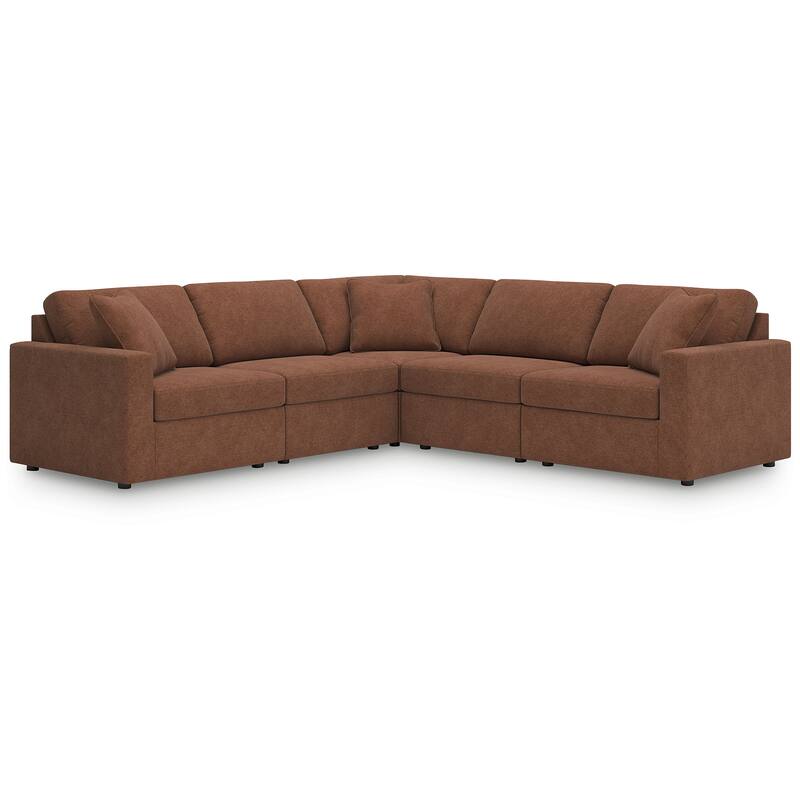 Signature Design by Ashley Modmax 5-Piece Sectional - 107"W x 107"D x 36"H