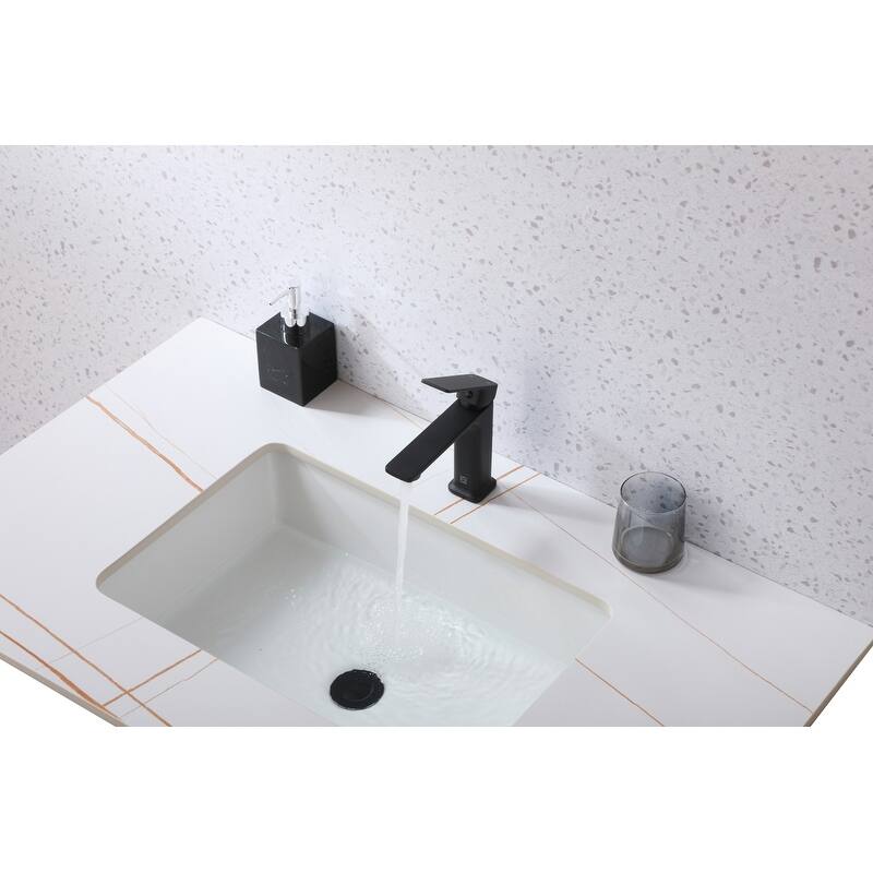 Indigo Home Single Hole Single Handle Bathroom Faucet