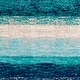 preview thumbnail 8 of 8, Nurzhan Teal Contemporary Striped Area Rug - 8'10" x 12'9" - 8'10" x 12'9"