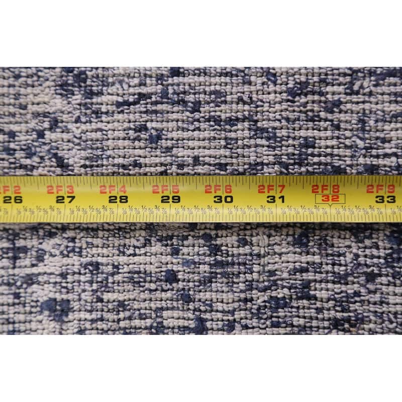 Modern Gabbeh Oriental Kitchen Area Rug Wool Handmade Carpet - 2'11" x 5'0"