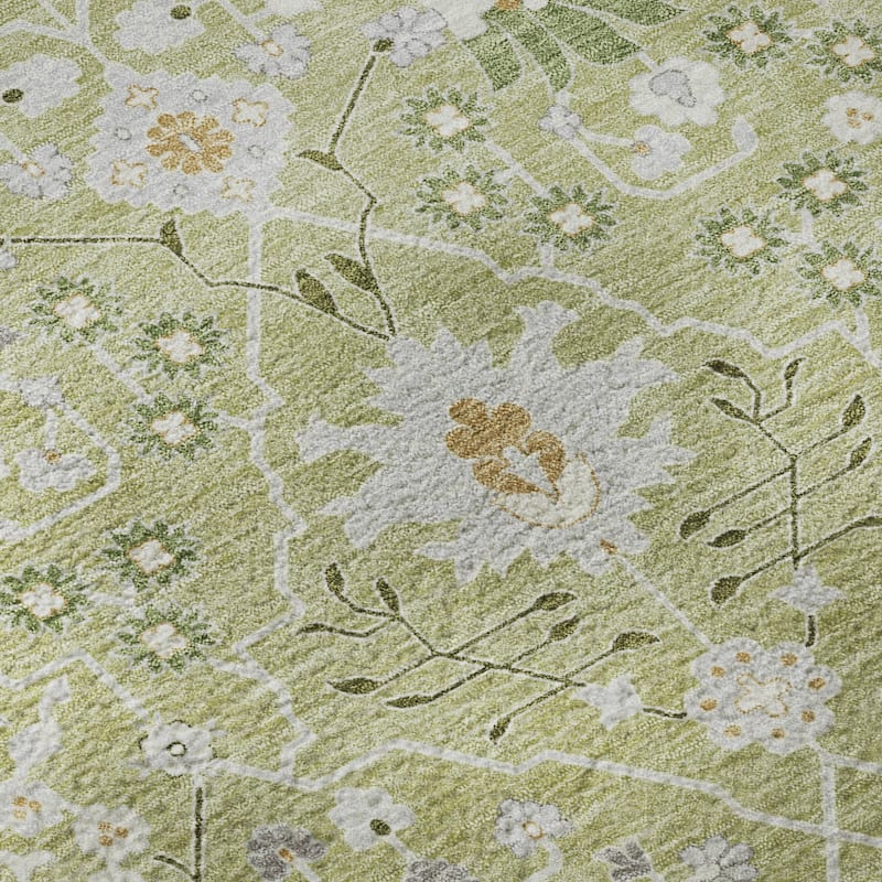 Premium Washable Super Soft Traditional Oushak Mayfield Rug