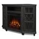 Lynette 56.26" Media Electric Fireplace Gray by Real Flame