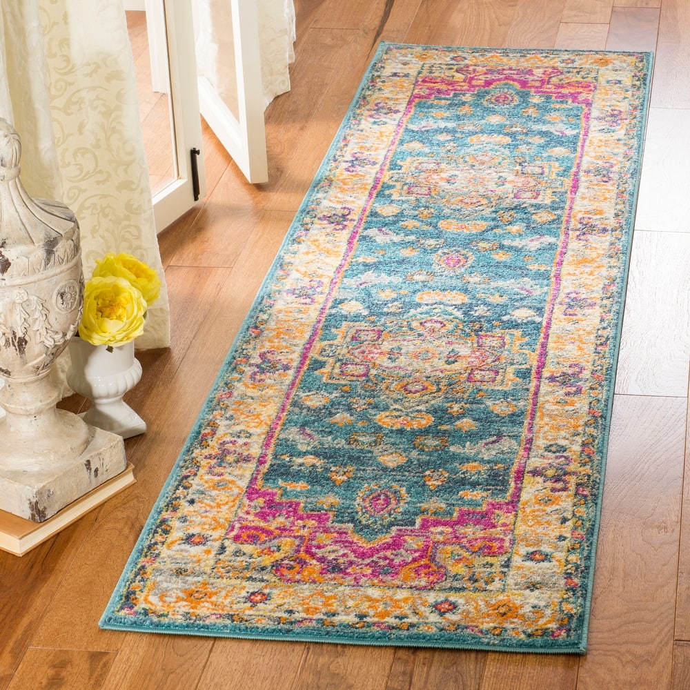 SAFAVIEH Madison Carma Boho Oriental Medallion Rug