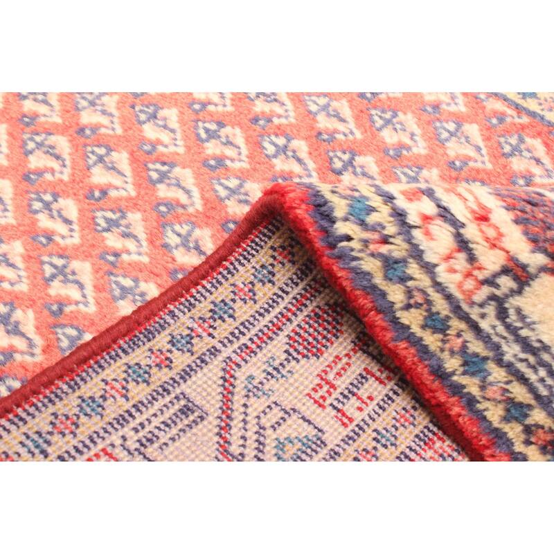 ECARPETGALLERY Hand-knotted Andelz Copper Wool Rug - 2'4 x 6'8