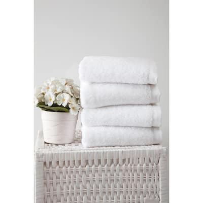 Ozan Premium Home 100% Genuine Turkish Cotton Horizon Hand Towel (Set of 4)