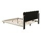 preview thumbnail 20 of 20, Queen Velvet Thick Fabric Upholstered Bed LED Bed Platform Bed with LED, Thick & Soft Fabric and Button-tufted Design Headboard