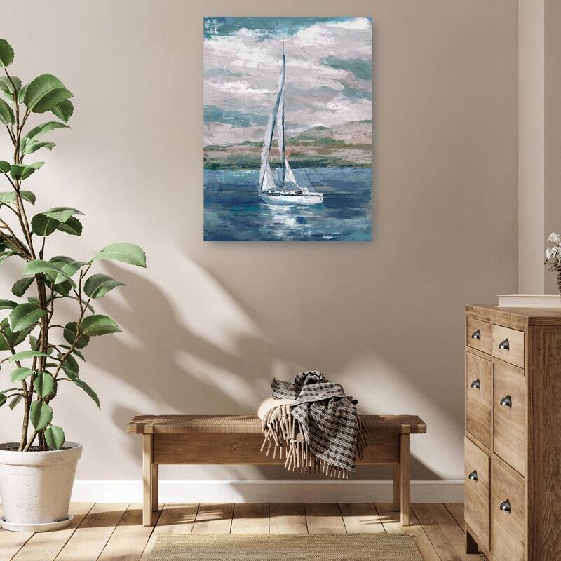 Gentle Winds By Studio Arts Canvas Art Print