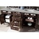 preview thumbnail 17 of 34, James Martin Vanities Brittany 72" Double Vanity, Burnished Mahogany