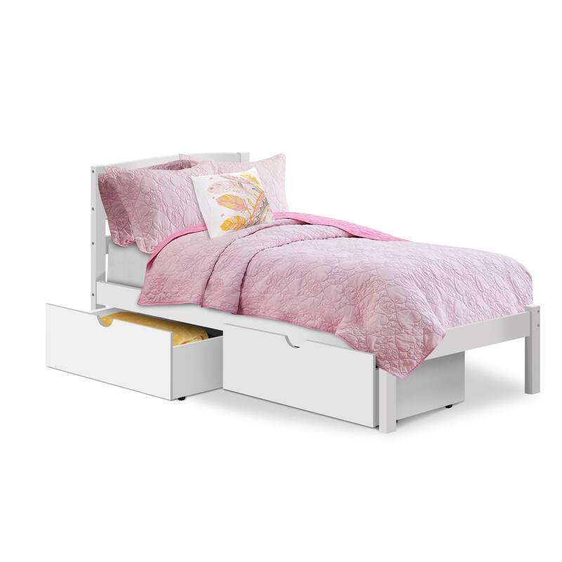 P'kolino Twin Bed with trundle bed