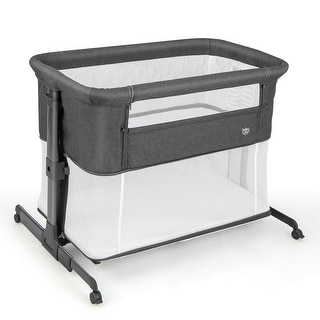 Babyjoy 3 in 1 Baby Bassinet & Bedside Sleeper with Mattress