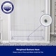preview thumbnail 15 of 14, Kenney Microban Protected Heavyweight PEVA Shower Liner, 70" W x 72" H