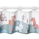 preview thumbnail 2 of 1, Bedtime Originals Animal Alphabet Sage Green/Cream Nursery Window Valance