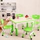 preview thumbnail 19 of 26, Kids Table and 4 Chair Set - Height Adjustable