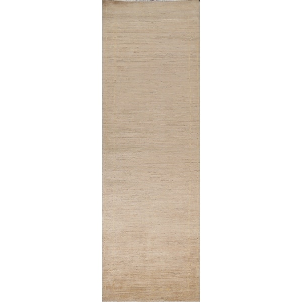 slide 2 of 16, Gabbeh Kashkoli Oriental Wool Runner Rug Hand-knotted Hallway Carpet - 2'8" x 9'7"