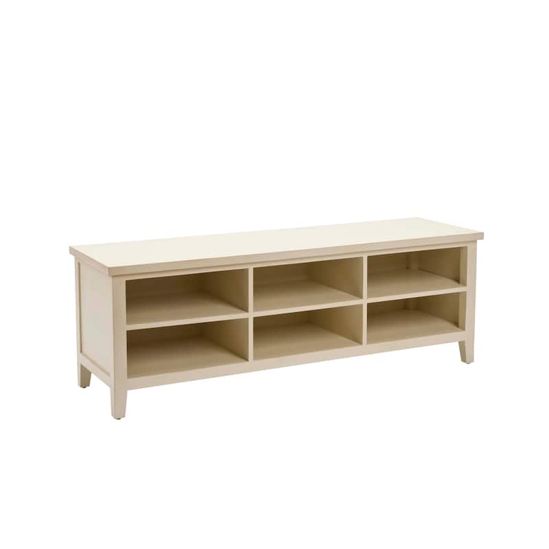 SAFAVIEH Steinunn White Bookshelf - 51.2" x 15.8" x 17.7" - 51Wx16Dx18H - White