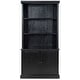 preview thumbnail 7 of 30, SAFAVIEH Couture Haylina 4-Shelf Wood Bookcase - 40"W x 21"D x 79"H