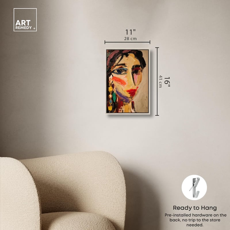 Colorful Expression I Canvas by Art Remedy