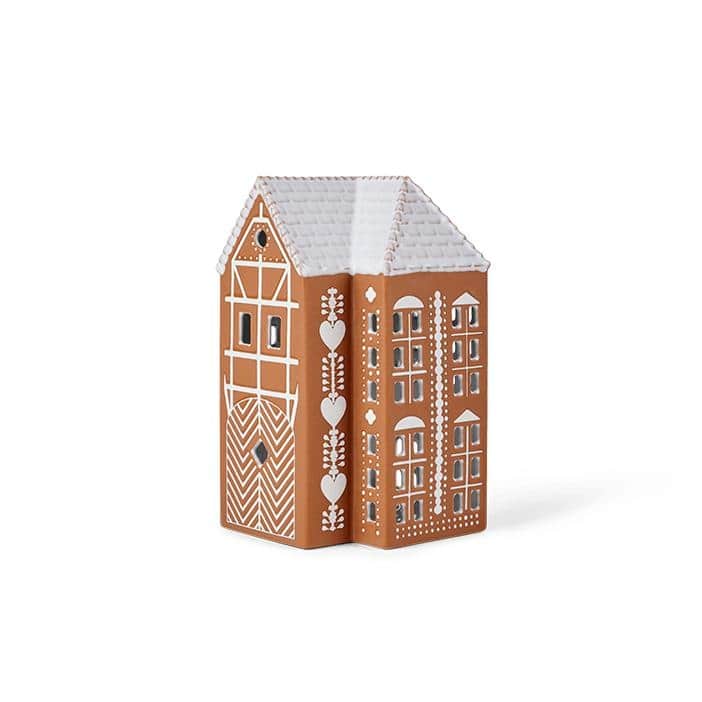 Kähler Gingerbread House, Brown