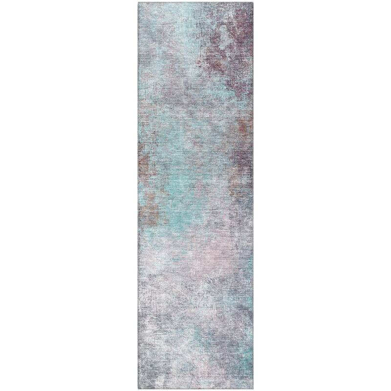 Premium Washable Super Soft Ombre Solid Mayfield Rug