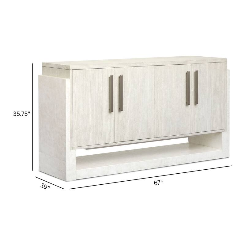 Magnussen Home Lorelei Misty Cloud Server - 67''W x 19''D x 35.75''H