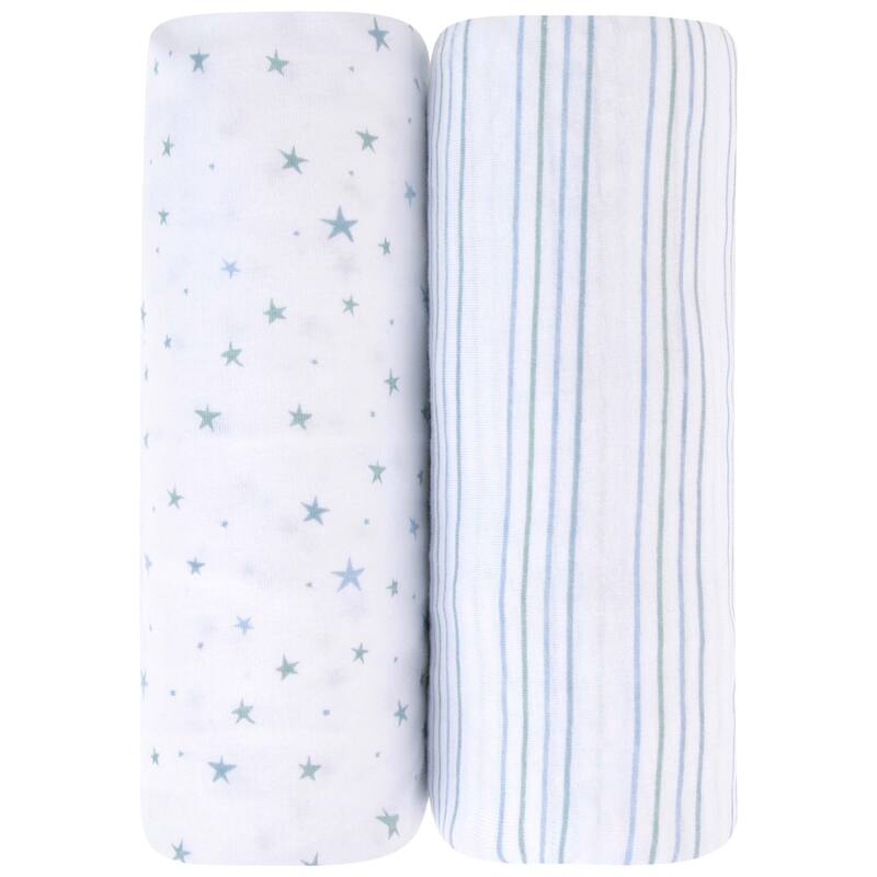Ely's & Co. Baby Fitted Bassinet Sheet Set - 2 Pack - 32"x 16"