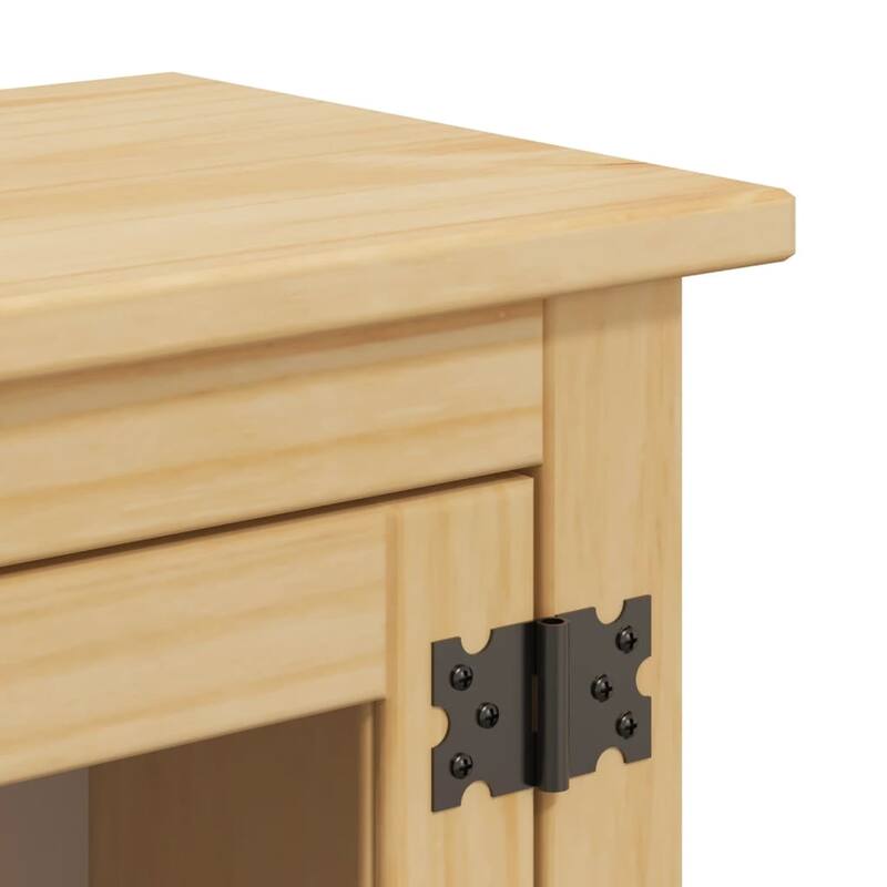 vidaXL Bathroom Wall Cabinet Honey - 10.6 x 17.7 x 25.4 in