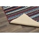 preview thumbnail 4 of 52, Garland Rug Carnival Striped Durable Indoor Area Rug