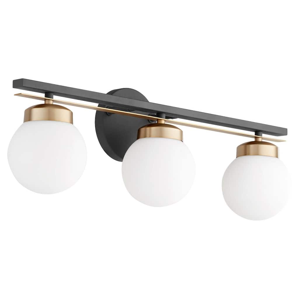 Quorum International 506-3-80 Nimbus 3 Light 24" Wide Vanity Light