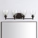 preview thumbnail 38 of 82, Magnolia Metal/Glass LED Vanity, by JONATHAN Y