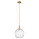 Option Clear Water Glass / Brushed Brass