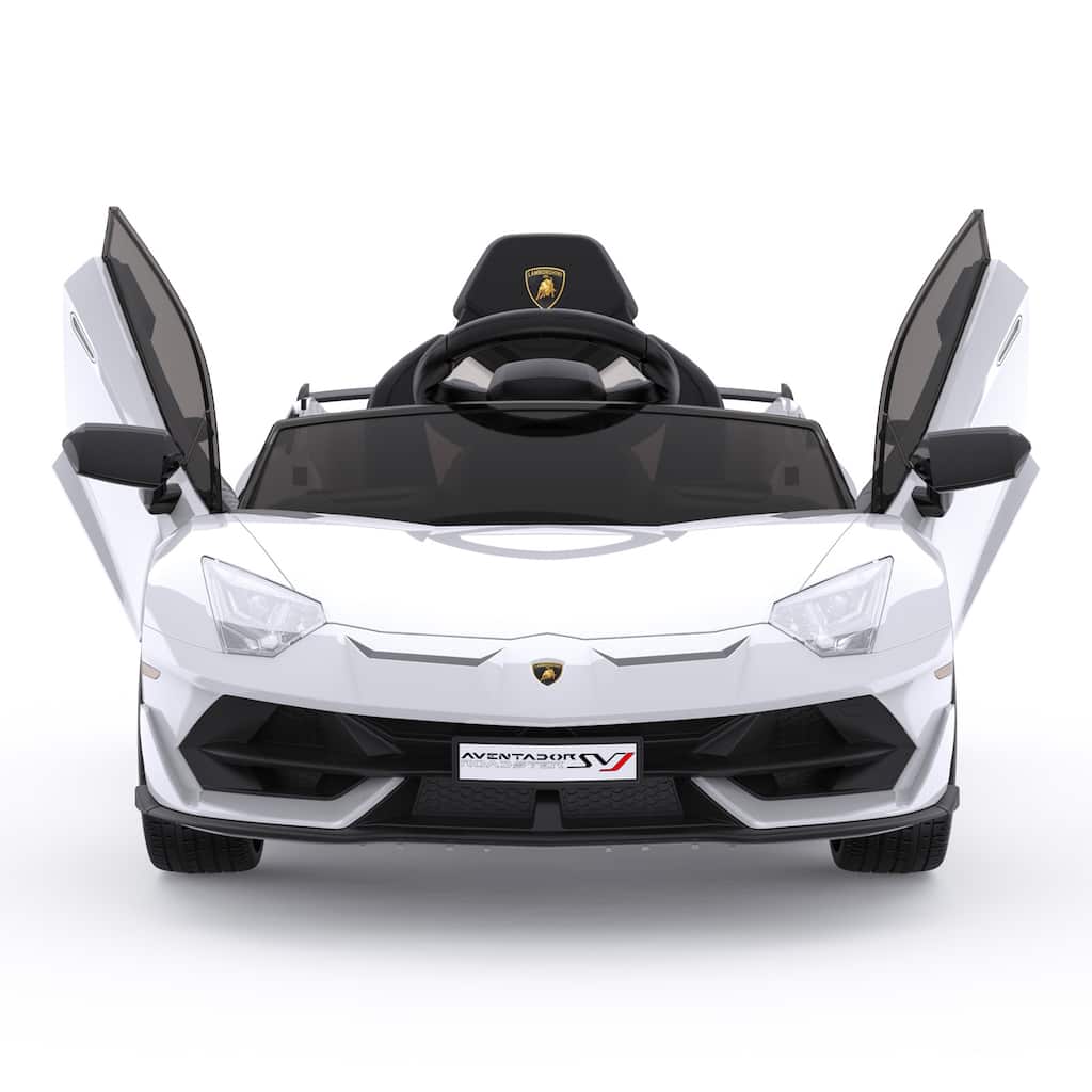 Ride On Car for Kids 12V Lamborghini Licensed Sports Car with Control