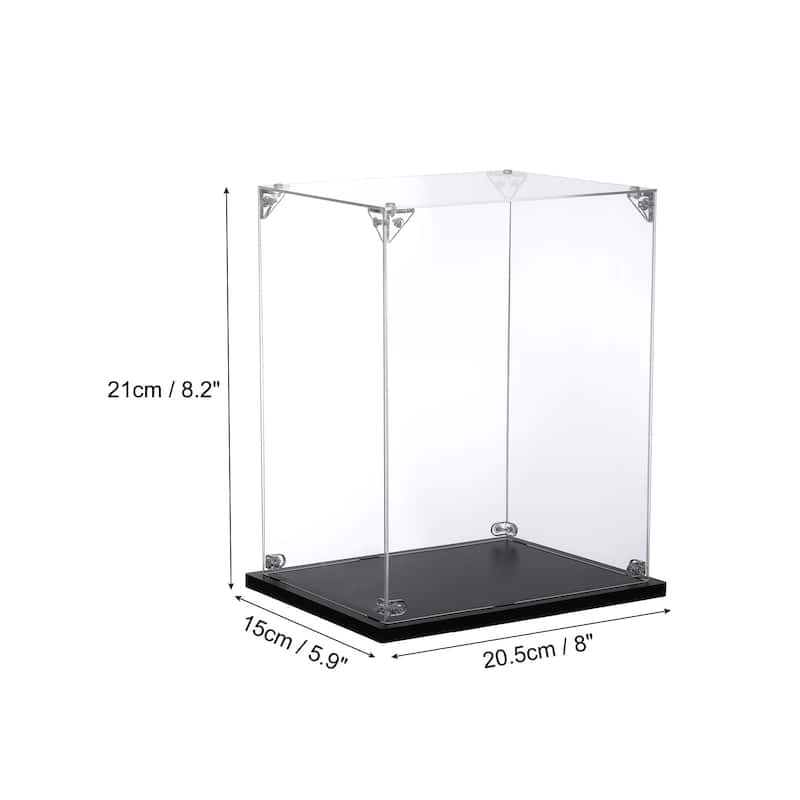 Acrylic Display Case, for Displaying Collectibles, Dolls, Model Car - 8x6x8"