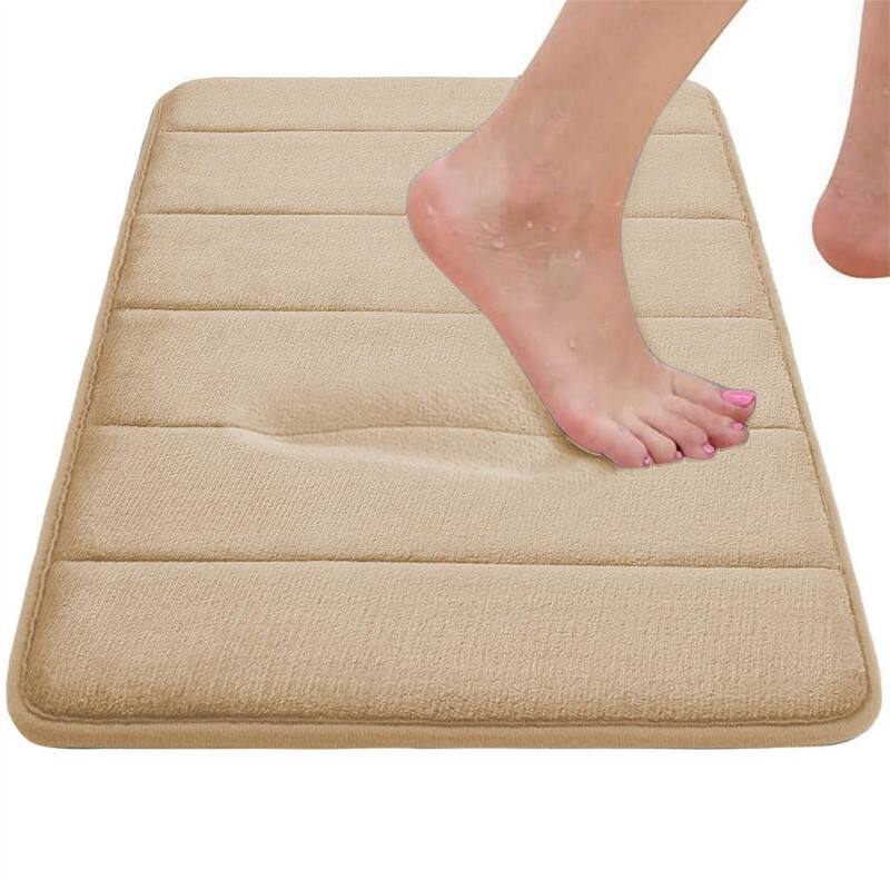 Bathroom Rugs Set Memory Foam
