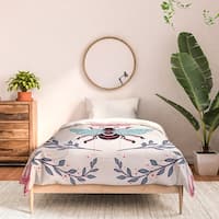 Avenie Queen Bee Coral Made to Order Comforter Set - Bed Bath & Beyond ...