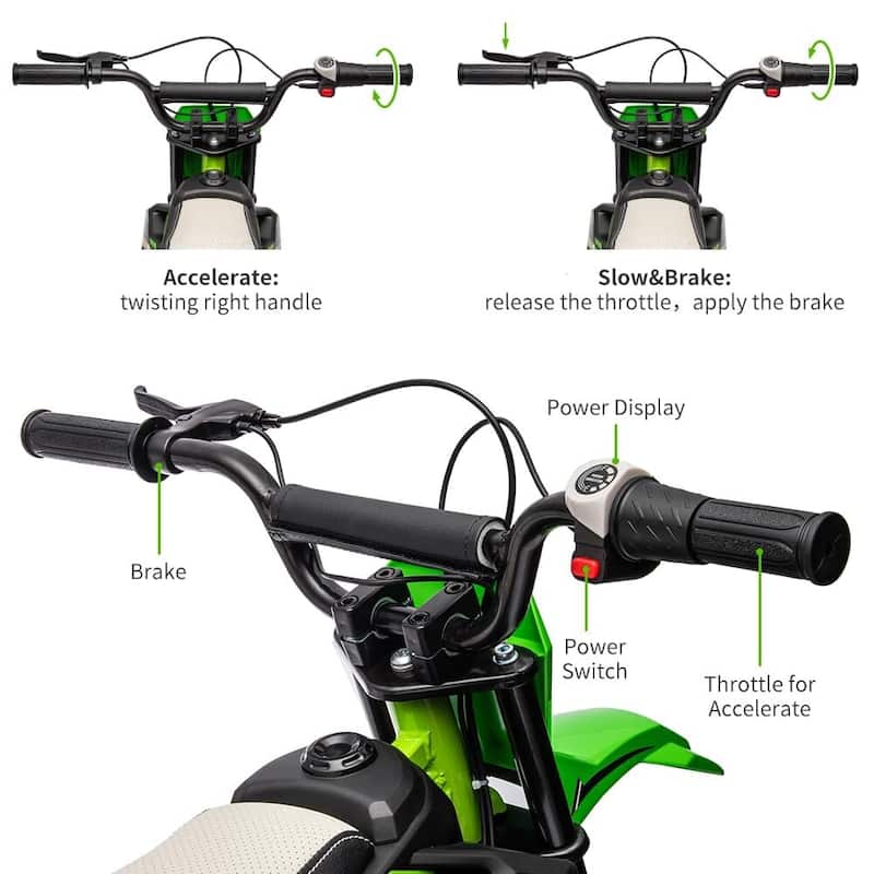 24V 7AH Electric Children's Motorcycle