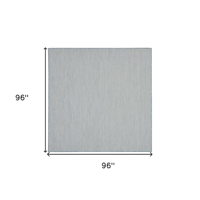 HomeRoots Contemporary Square Outdoor Rug - 8' Square