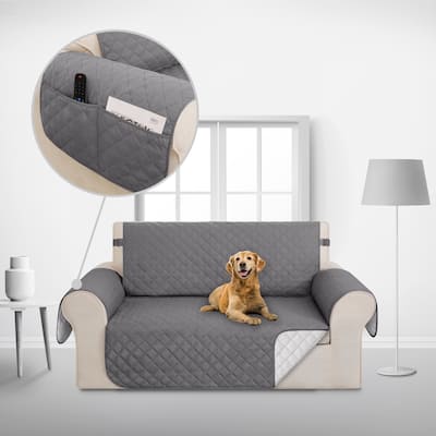 Reversible Loveseat Slipcover Protector