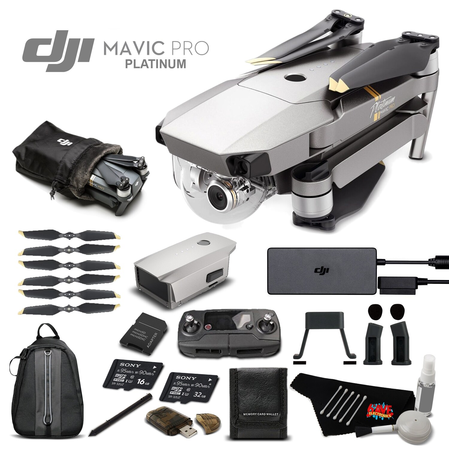 dji mavic pro platinum bundle