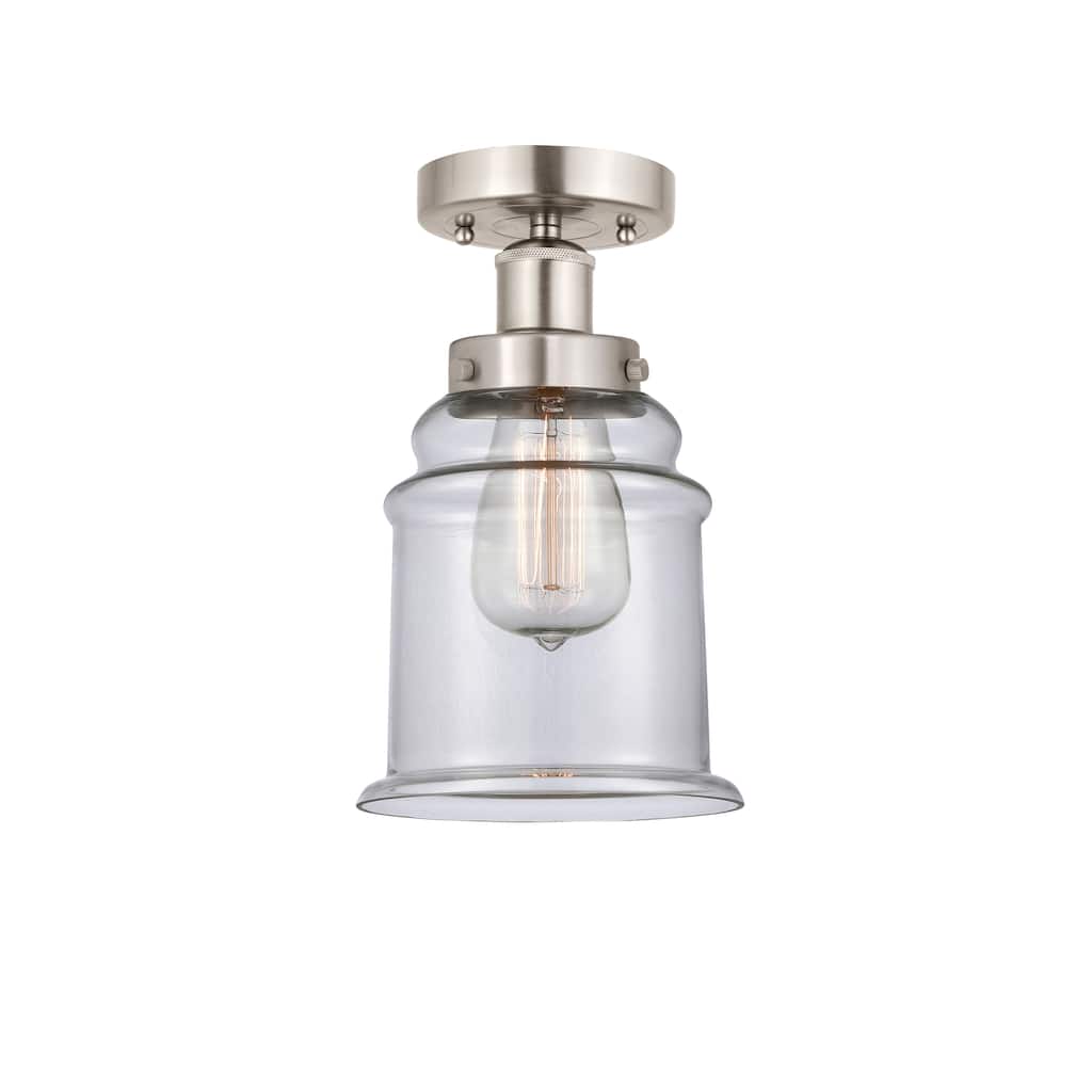 Innovations Lighting Edison Canton - 1 Light 6" Semi-Flush Mount