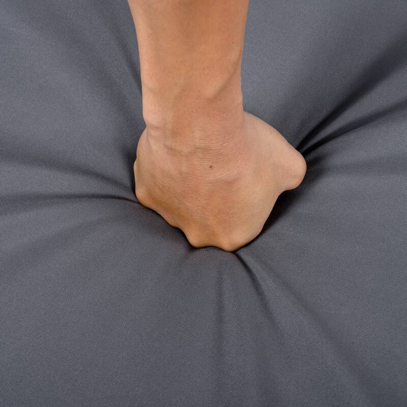 Christopher Knight Home - Modern Indoor/Outdoor Acacia Wood 4-Fold Adjustable Chaise Lounge with Water-Resistant Cushion