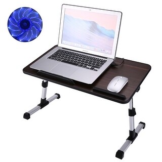 Adjustable Foldable and Portable Laptop Table Stand Desk for Bed, Sofa - 20.4 * 11.8 * 12.6 inches