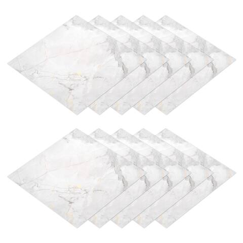 Peel and Stick Floor Tile, 10Pcs Thickened Frosted for Kitchen