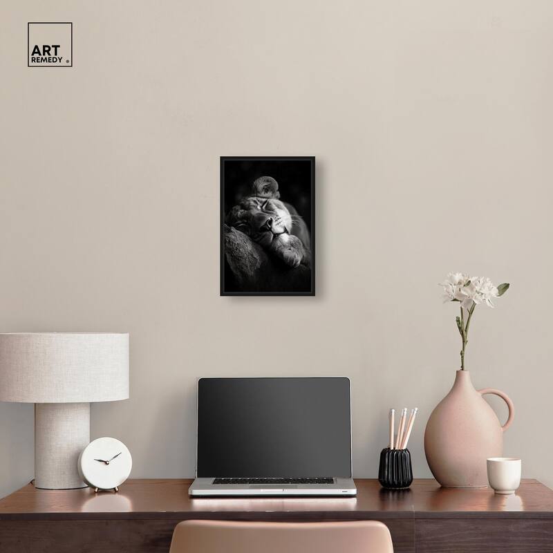 Resting Predator Canvas by Art Remedy