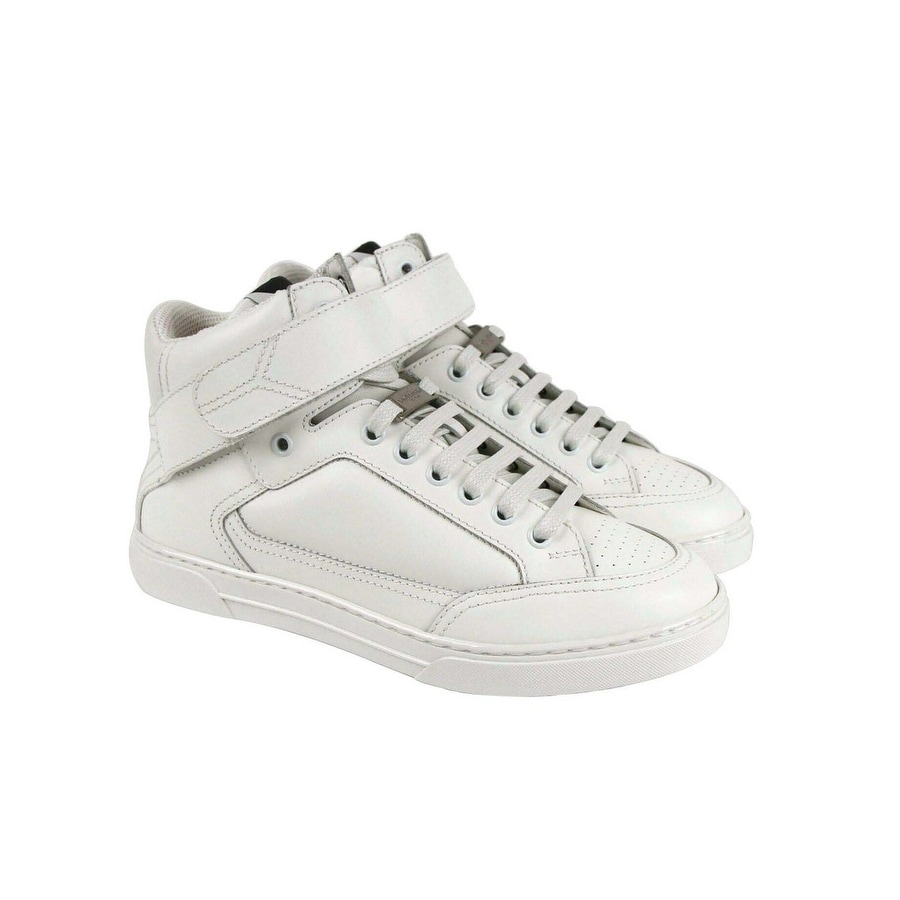 womens white leather high tops
