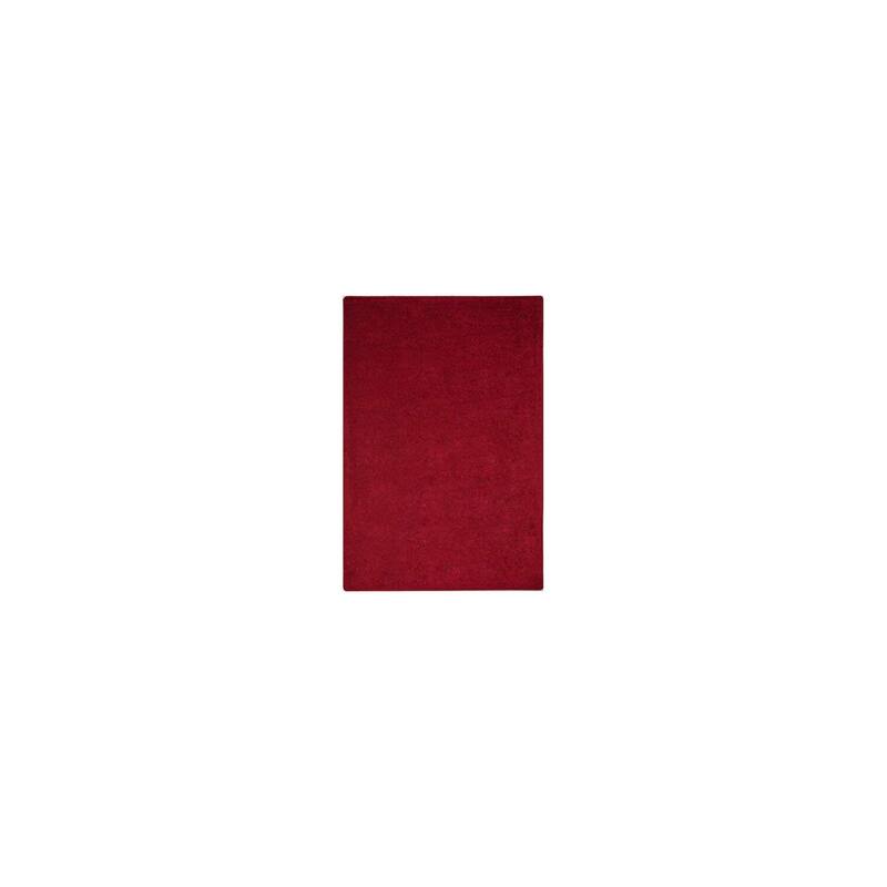 6'x9' area rug in Burgundy - durable soft decorative rug for home, living room & bedroom - 6' x 7'