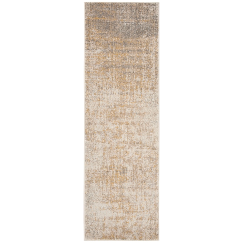 SAFAVIEH Adirondack Lida Modern Abstract Distressed Rug