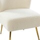 preview thumbnail 16 of 16, Side Chair with Metal Legs, Polyester Fabric Designed