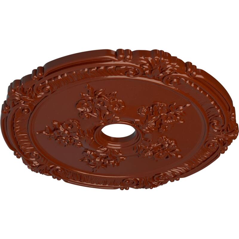 26"OD x 3 3/4"ID x 1 1/2"P Attica with Rose Ceiling Medallion