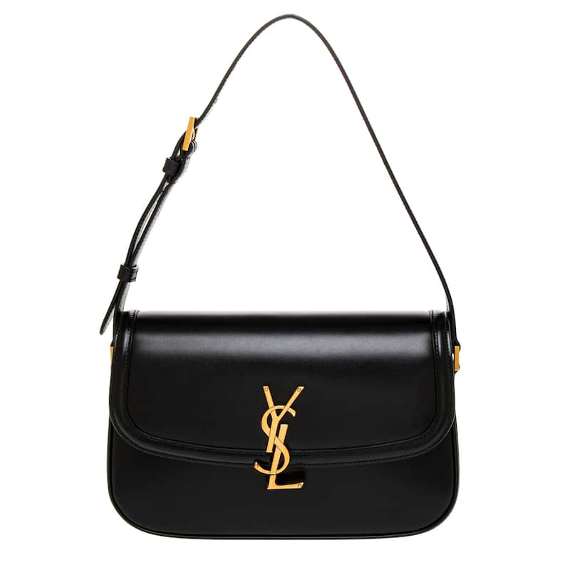 Saint Laurent Medium Solferino Bag - Black